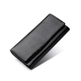 Women Leather Wallet Long Lychee Pattern Top Casual Business Wallet