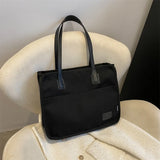 Women Literary Shoulder Bags Canvas Tote Bags Famous Purse