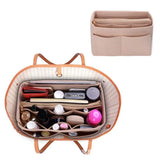 Felt Makeup Organizer Insert Bag for Handbag Travel Inner Purse Portable