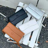 Women Mini Crossbody Phone Bag Ladies Shoulder Bag PU Leather Cover Flap Bag