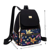 Women Nylon Travel Backpack Shoulder Bag Girls School Bag