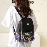 Women Nylon Travel Backpack Shoulder Bag Girls School Bag