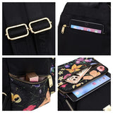 Women Nylon Travel Backpack Shoulder Bag Girls School Bag