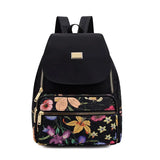 Women Nylon Travel Backpack Shoulder Bag Girls School Bag