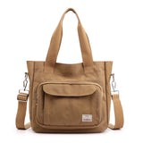 Waterproof Nylon Sports Bag Large Capacity Shoulder Bags for Women