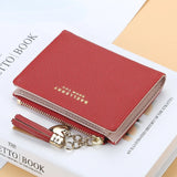 Short Leather Women Wallets Zipper Purses Portefeuille Female Purse Clutch