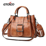 Women Shoulder Bag Soft PU Leather Large Bag Female Messenger Bags