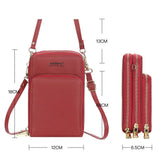 High 3-Pocket Mini Women Shoulder Bag