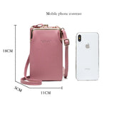 Women Shoulder Crossbody Bags Mini PU Leather Messenger Bag
