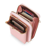 Women Shoulder Crossbody Bags Mini PU Leather Messenger Bag