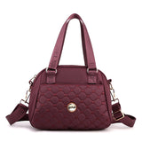 High Thread Women Shoulder Bag Nylon CrossBody Bag