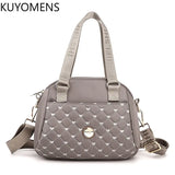 High Thread Women Shoulder Bag Nylon CrossBody Bag