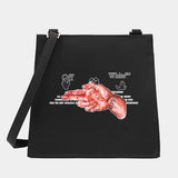 Women Square Bags Shoulder Crossbody Hand Series Pattern Tote Messenger