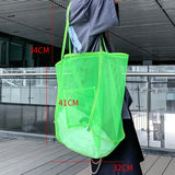 Women Mesh Single Shoulder Bag Lightweight Portable Shopping Travel Beach Bag