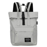 Women USB Charge Backpack Casual Rucksack Laptop Back Pack School Bags