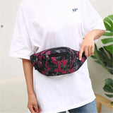 Women Waist Bag Pack Outdoor Waist Bum Bag Running Jogging Belt Pouch Zip Fanny
