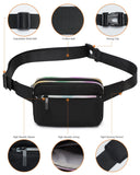 Women Waist Bags Fanny Pack Zipper Chest Bag Outdoor Sports Crossbody Bag