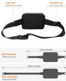 Women Waist Bags Fanny Pack Zipper Chest Bag Outdoor Sports Crossbody Bag