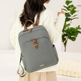 Casual Large Capacity Women's Backpack Nylon Fabric Single Shoulder Bag
