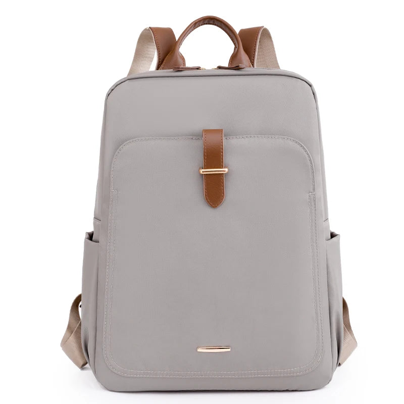 Casual Large Capacity Women's Backpack Nylon Fabric Single Shoulder Bag