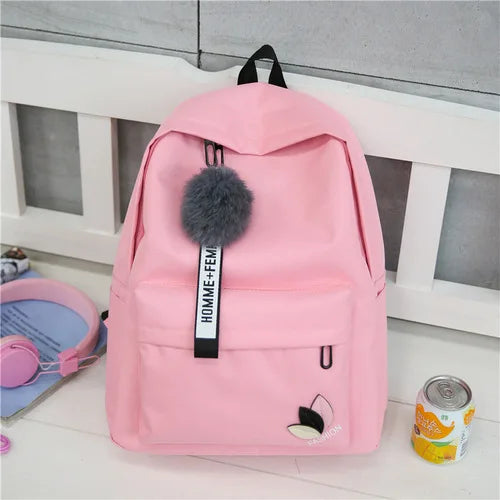 Women's Backpack Rucksack Waterproof Nylon Travel Bag Girls School Bag