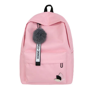 Women's Backpack Rucksack Waterproof Nylon Travel Bag Girls School Bag