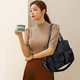 Women's Shoulder Bag Messenger Bag Oxford Cloth Handbag Travel Totes Bag