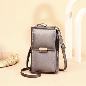 Women's Crossbody Bag Lock Buckle Small Square Bag