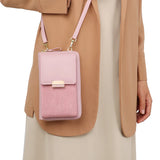 Women's Crossbody Bag Lock Buckle Small Square Bag