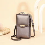 Women's Crossbody Bag Lock Buckle Small Square Bag