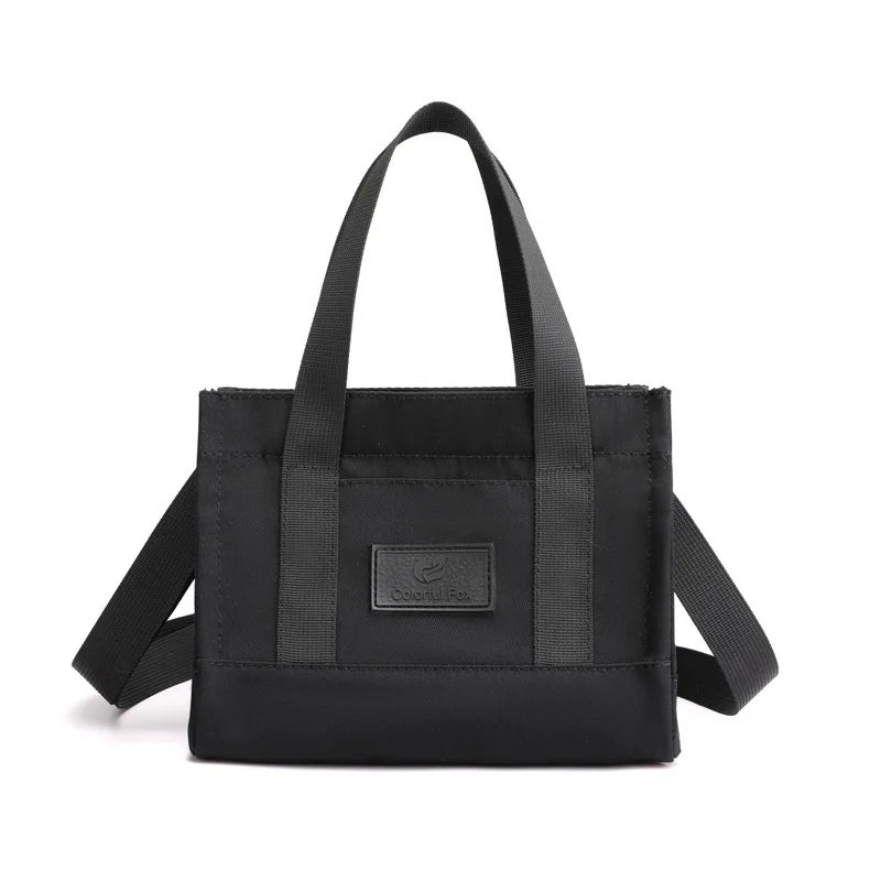 Waterproof Nylon Mini Tote Bag for Women