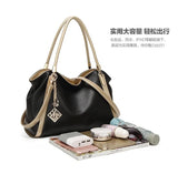 Women's PU Leather Handbag Large-capacity Shoulder Bag
