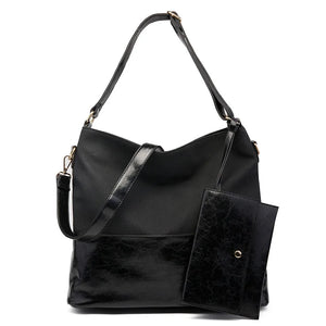 Stylish Large PU Leather Tote Bag for Women