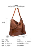 Stylish Large PU Leather Tote Bag for Women
