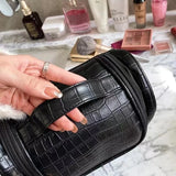 Women's Crocodile Pattern Makeup Storage Bag
