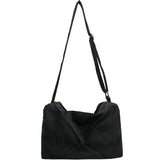 Canvas Messenger Bag Japanese Style Shoulder Bag Women