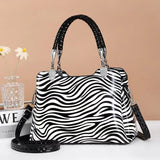 Leopard Print Shoulder Bag Women Handbag