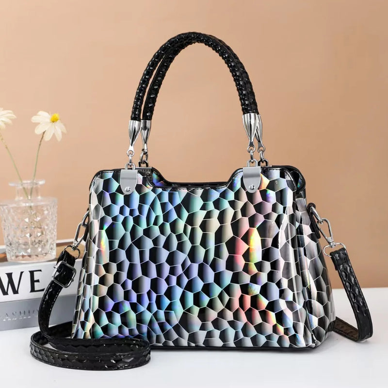 Leopard Print Shoulder Bag Women Handbag