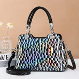 Leopard Print Shoulder Bag Women Handbag