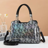 Leopard Print Shoulder Bag Women Handbag