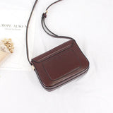 Women's PU Leather Square Shoulder Bag