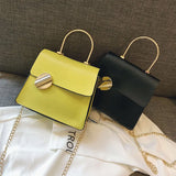 Women's PU Leather Diagonal Shoulder Bag Small Square Mobile Phone Bag