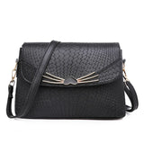 Women's PU Leather Messenger Bag Soft Shoulder Bags