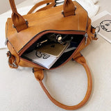 Classic Soft PU Leather Shoulder Bag for Women