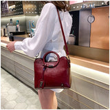 Retro Shoulder Bags High Hand Bags Women's Crossbody PU Leather