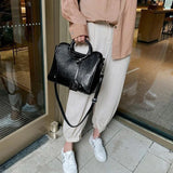 Retro Shoulder Bags High Hand Bags Women's Crossbody PU Leather