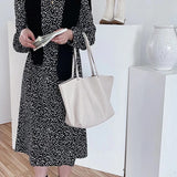 Women's Shoulder Bag Set Soft PU Leather Handbag Triangle Shape