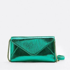 Crocodile Pattern Envelope Bag Chain Shoulder Bags