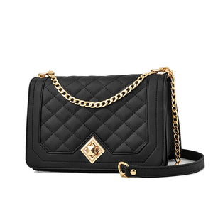 Women's Shoulder Bag Messenger Chain Lattice Bag
