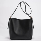 Monochrome Shoulder Bag Large Capacity Handbag